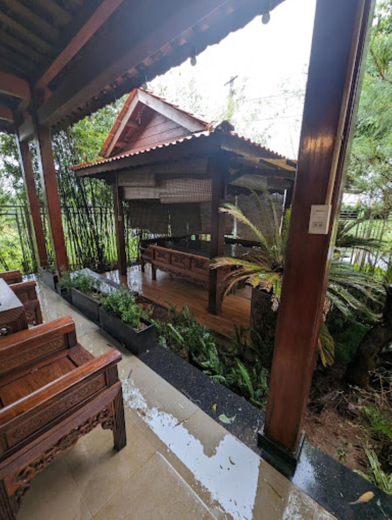 Vuon Tra Homestay Mang Den Kon Von Kla Exterior foto